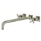 Kingston Brass KS6048BX Wall Mount Tub Faucet, Brushed Nickel KS6048BX - alternate 1